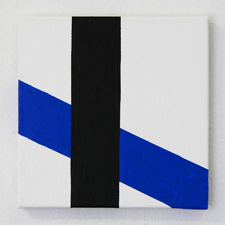 Bernhard Sandfort -- "Sehwege" – 2006-2019 – Acryl auf Leinwand – 30 x 30 cm