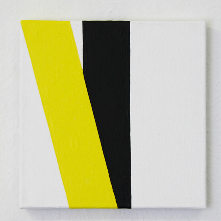Bernhard Sandfort -- "Sehwege" – 2006-2019 – Acryl auf Leinwand – 30 x 30 cm