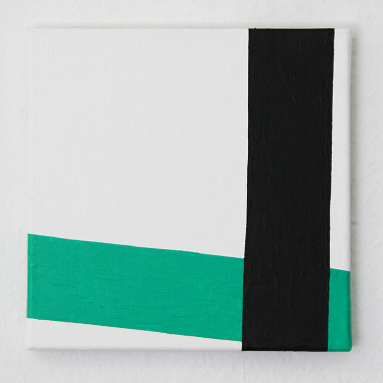 Bernhard Sandfort -- "Sehwege" – 2006-2019 – Acryl auf Leinwand – 30 x 30 cm