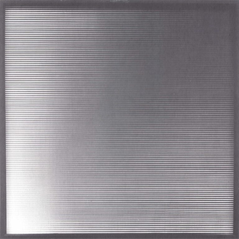Bernhard Sandfort -- "Von Schwarz nach Weiß und Schwarz nach Weiß oder Weiß nach Schwarz und Weiß nach Schwarz" – 1962 – 59,5 x 59,5 cm